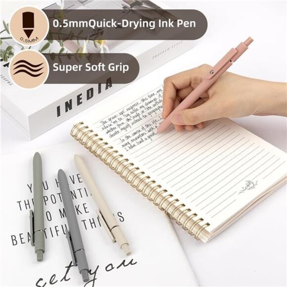 Cute Spiral Notebook Set For Women, Bible Journal Set, 3 Pack A5 Spiral - Picture 6 of 8